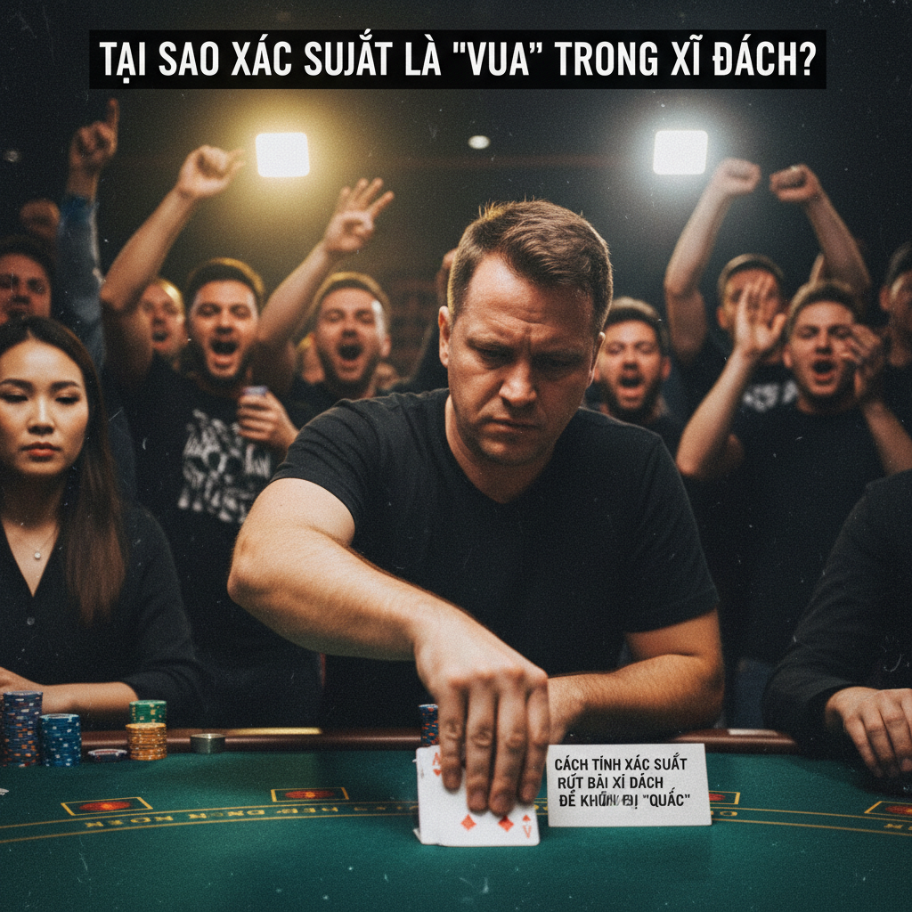 Cách tính xác suất rút bài Xì Dách